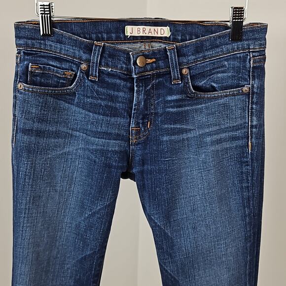 J Brand 912 Sun Pencil Leg Low Rise Blue Denim Jeans | Women's 27 - Picture 4 of 15